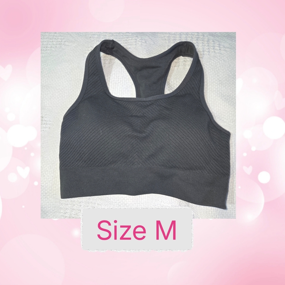 Maker's Mark Gray Sports Bra Sz M